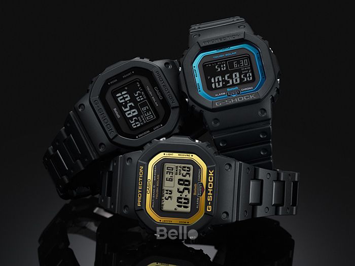  [Pin Miễn Phí Trọn Đời] GW-B5600-2 - Đồng hồ G-Shock Nam - Tem Vàng Chống Giả 