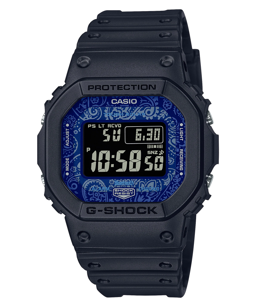  Casio G-Shock GW-B5600BP-1DR - Uy tín từ 2009, Tem vàng chống giả, Bảo hành 5 năm, Pin miễn phí trọn đời 