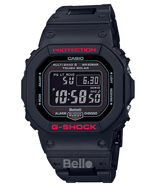  Casio G-Shock GW-B5600HR-1 - Uy tín từ 2009, Tem vàng chống giả, Bảo hành 5 năm, Pin miễn phí trọn đời 