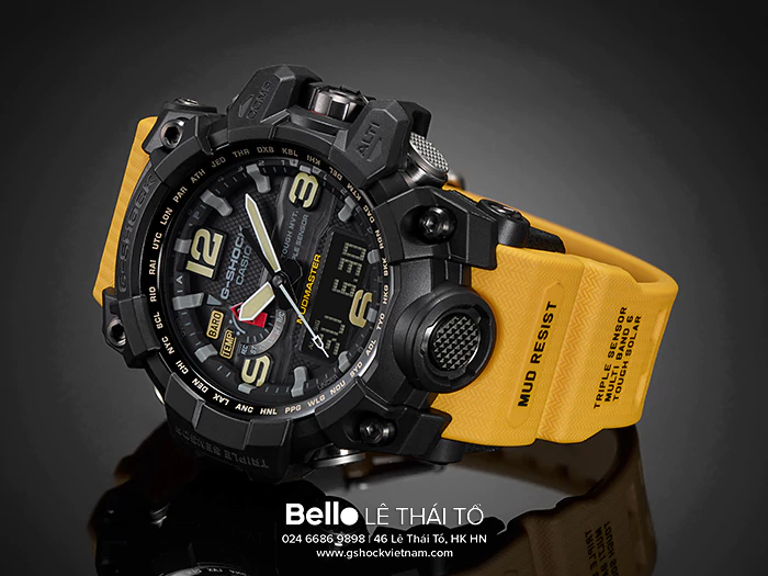 Pin Mi n Phi Tr n i GWG 1000 1A9 ng h G Shock Nam Tem Vang Bello HN TP.HCM