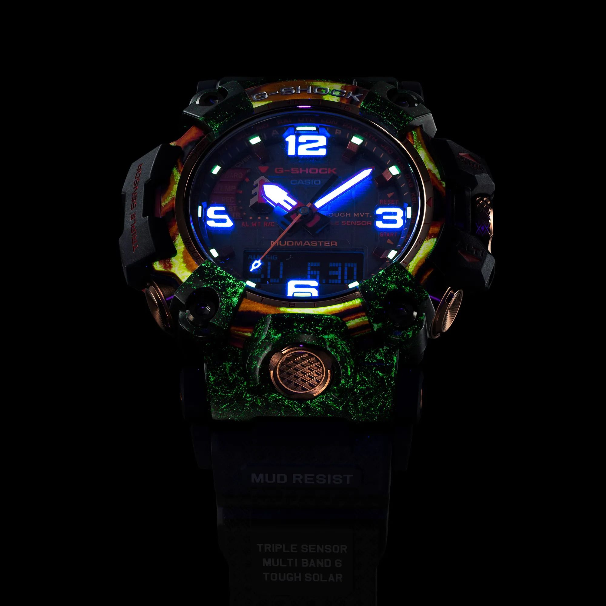  [Uy Tín Từ 2009] GWG-2040FR-1A - Đồng hồ G-Shock Nam - Tem Vàng Chống Giả 