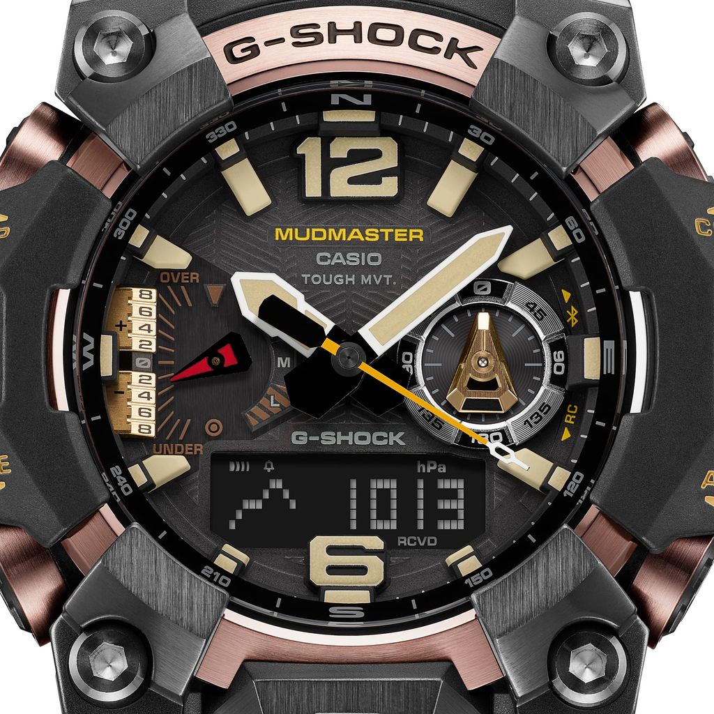  [Pin Miễn Phí Trọn Đời] GWG-B1000-1A4DR - Đồng hồ G-Shock Nam - Tem Vàng Chống Giả 