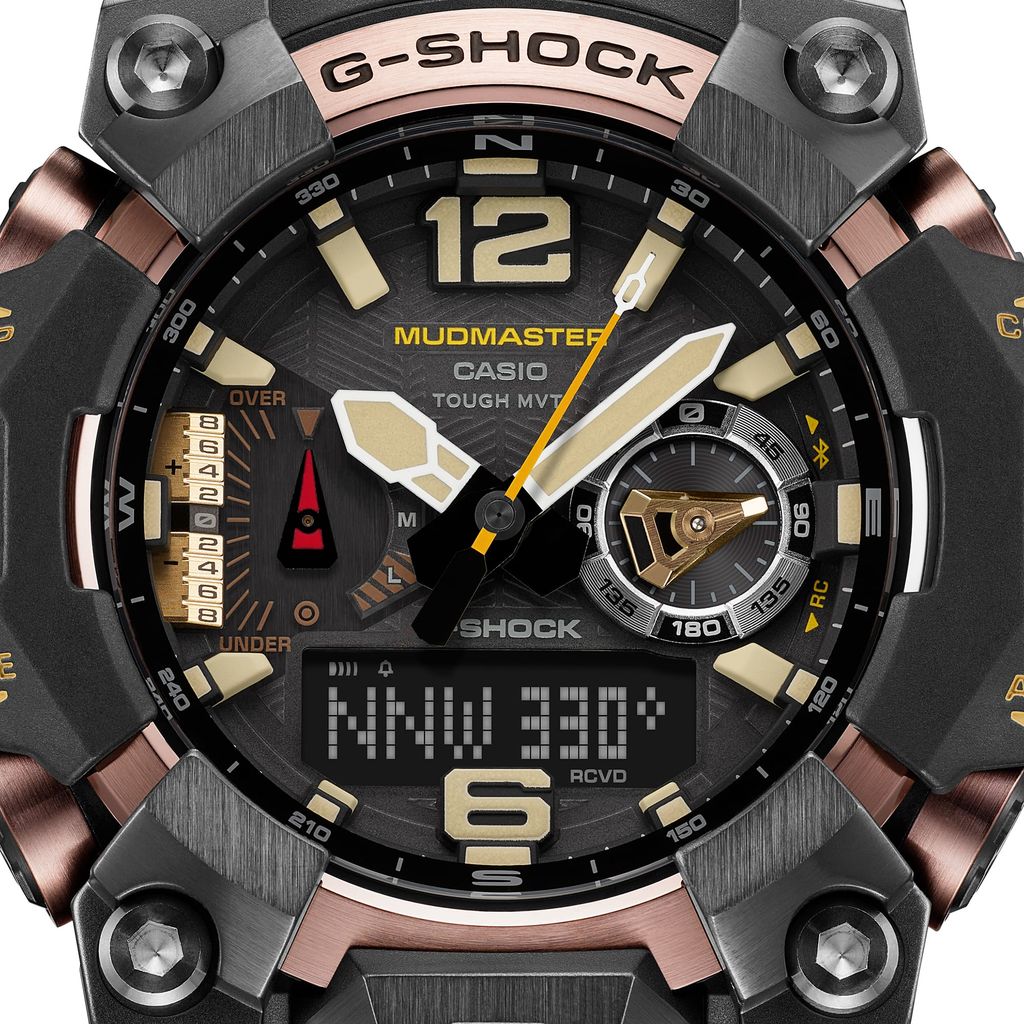  [Pin Miễn Phí Trọn Đời] GWG-B1000-1A4DR - Đồng hồ G-Shock Nam - Tem Vàng Chống Giả 