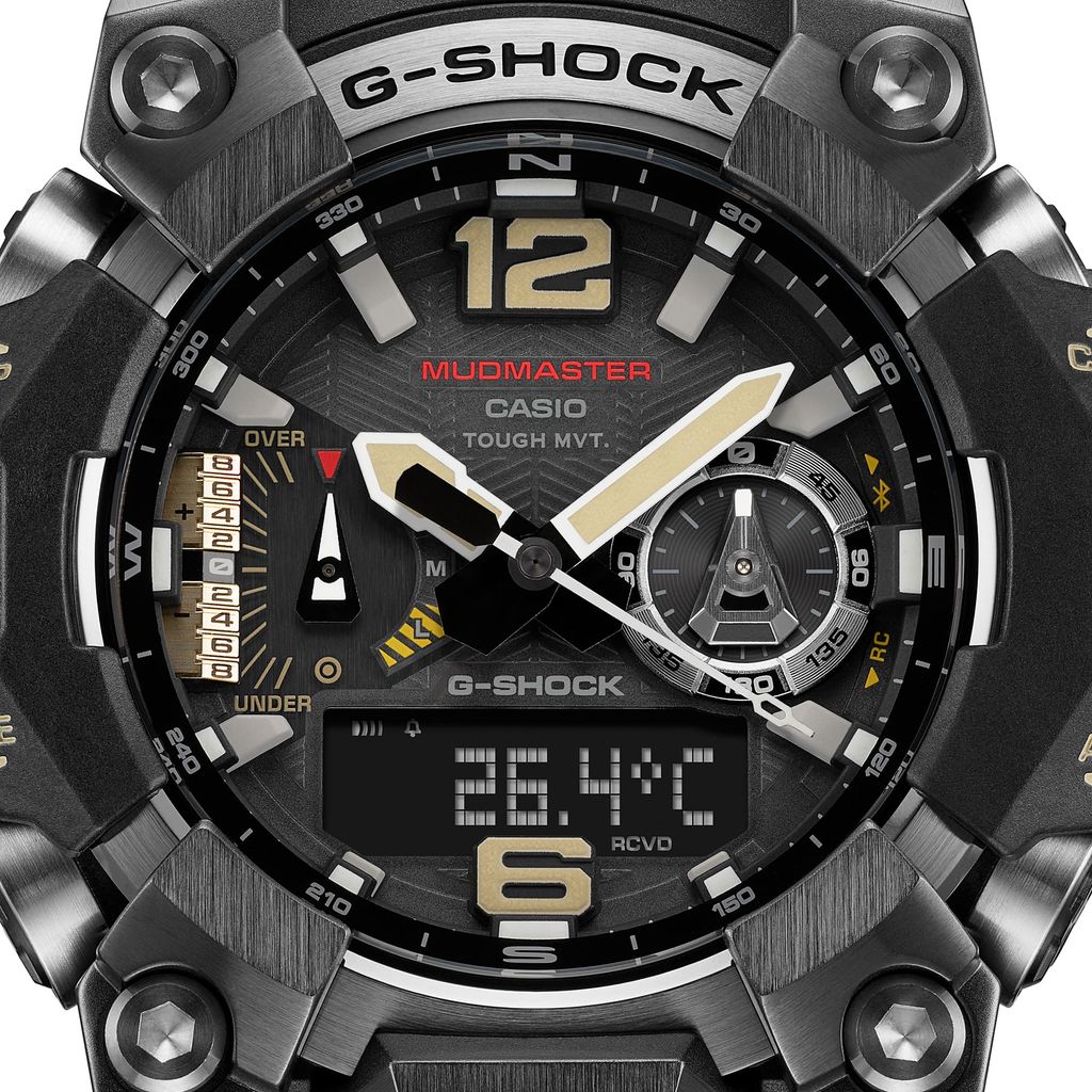  [Pin Miễn Phí Trọn Đời] GWG-B1000-1ADR - Đồng hồ G-Shock Nam - Tem Vàng Chống Giả 