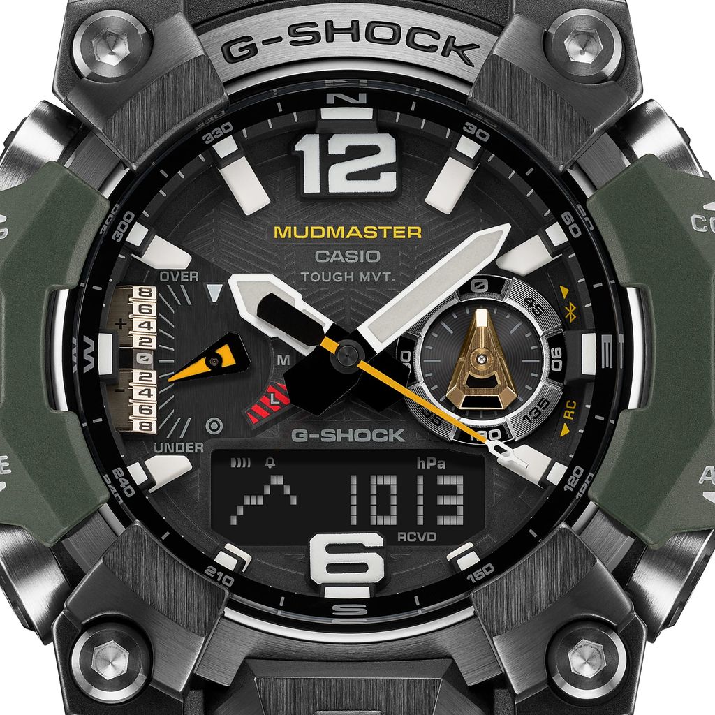  [Pin Miễn Phí Trọn Đời] GWG-B1000-3ADR - Đồng hồ G-Shock Nam - Tem Vàng Chống Giả 