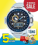  [Pin Miễn Phí Trọn Đời] GWN-1000E-8A - Đồng hồ G-Shock Nam - Tem Vàng Chống Giả 