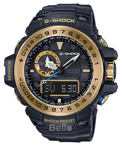  [Pin Miễn Phí Trọn Đời] GWN-1000GB-1A - Đồng hồ G-Shock Nam - Tem Vàng Chống Giả 