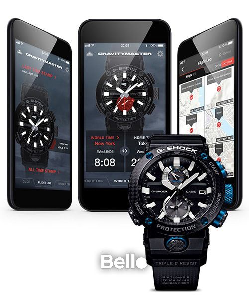  Casio G-Shock GWR-B1000-1A1 - Uy tín từ 2009, Tem vàng chống giả, Bảo hành 5 năm, Pin miễn phí trọn đời 