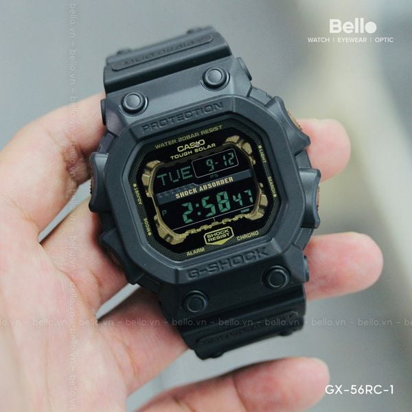  Casio G-Shock GX-56RC-1 - Uy tín từ 2009, Tem vàng chống giả, Bảo hành 5 năm, Pin miễn phí trọn đời 