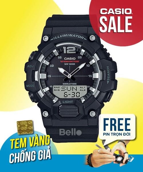  Casio HDC-700-1AVDF - Uy tín từ 2009, Tem vàng chống giả, Bảo hành 1 năm, Pin miễn phí trọn đời 