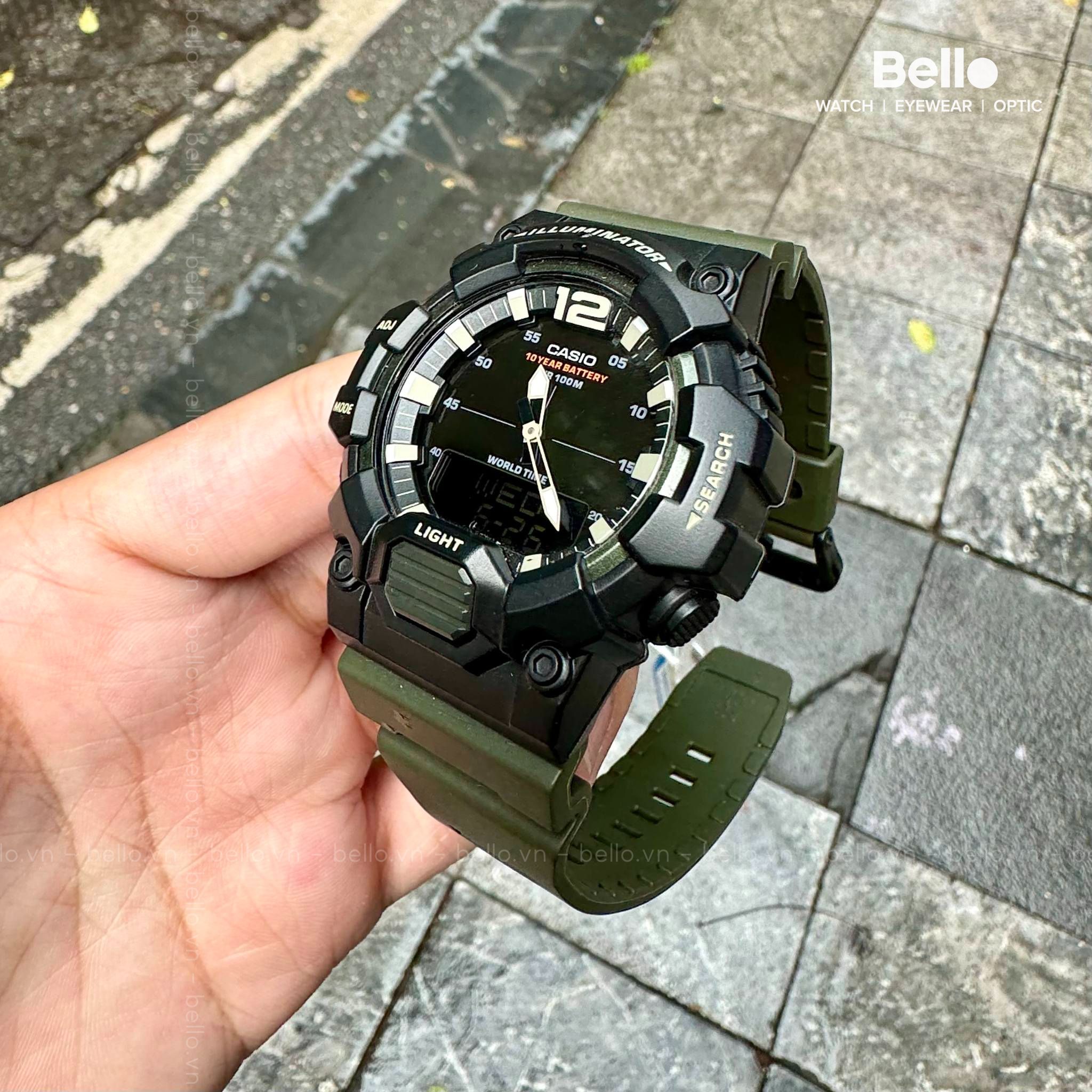 Casio HDC-700-3AVDF - Uy tín từ 2009, Tem vàng chống giả, Bảo hành 