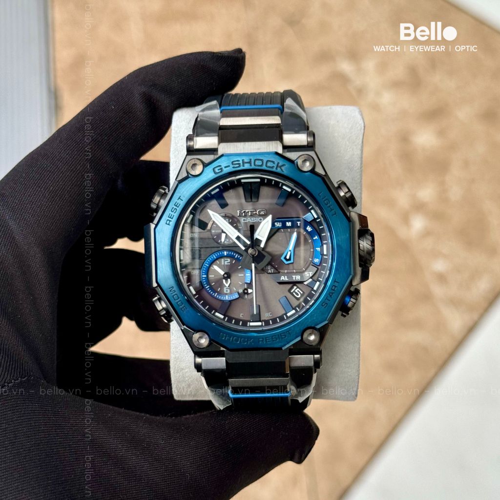  Casio G-Shock MTG-B2000B-1A2 - Uy tín từ 2009, Tem vàng chống giả, Bảo hành 5 năm, Pin miễn phí trọn đời 