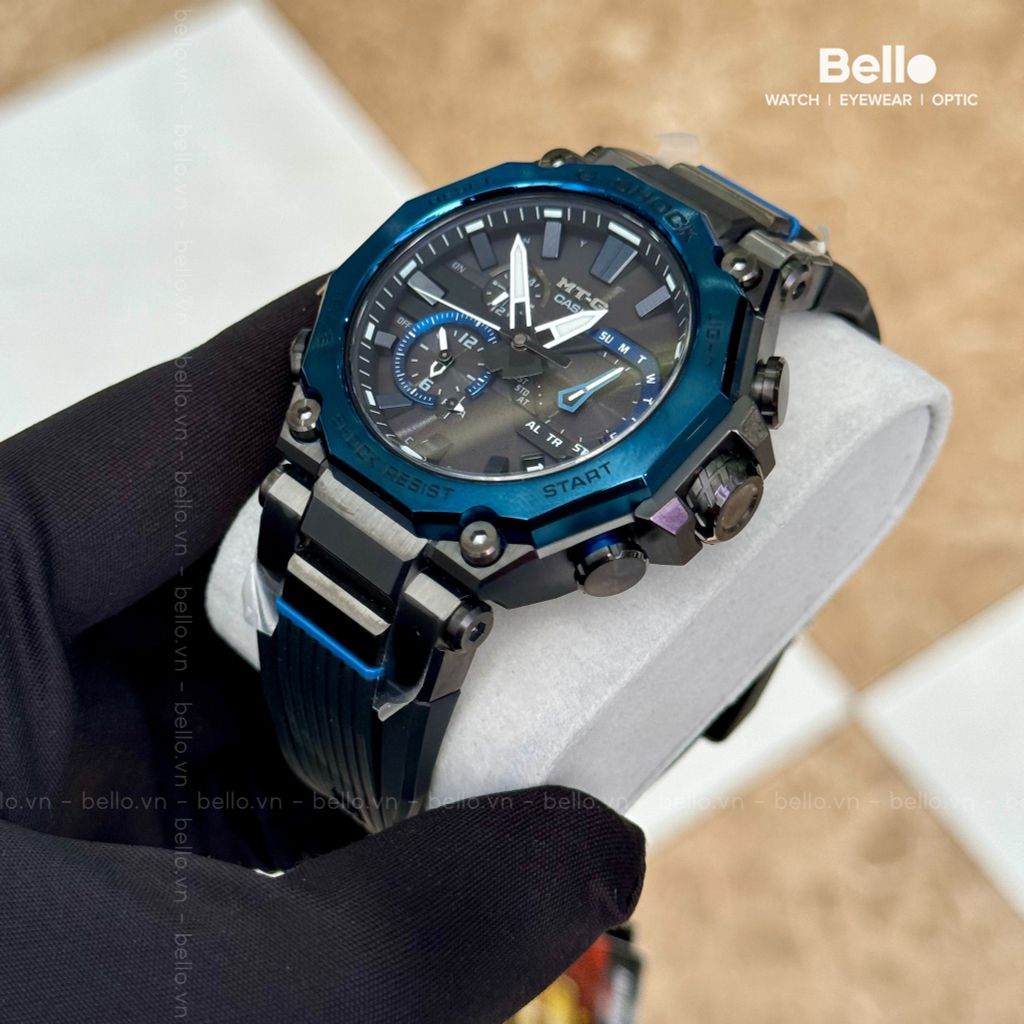 Casio G-Shock MTG-B2000B-1A2 - Uy tín từ 2009, Tem vàng chống giả, Bảo hành 5 năm, Pin miễn phí trọn đời 