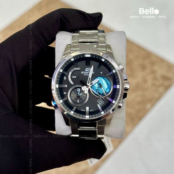  Casio Edifice EQB-600D-1A2DR - Uy tín từ 2009, Tem vàng chống giả, Bảo hành 1 năm, Pin miễn phí trọn đời 