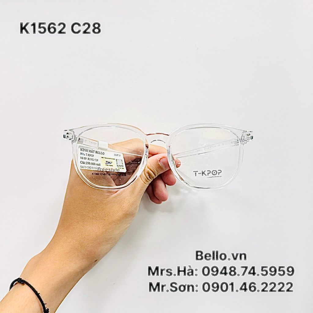  Gọng Kính T-KPOP K1562 chính hãng GIÁ TỐT LIÊN HỆ 0948.74.5959 (Mrs.Hà) 