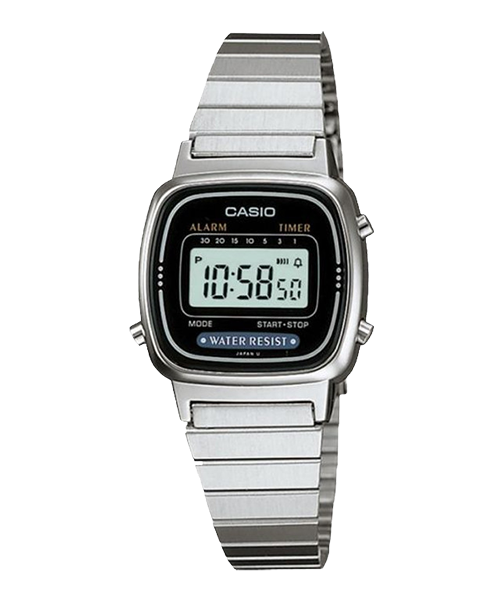  [Pin Miễn Phí Trọn Đời] LA670WA-1DF - Đồng hồ Casio Nữ - Tem vàng chống giả 