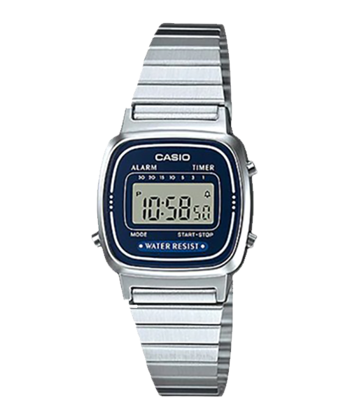  [Pin Miễn Phí Trọn Đời] LA670WA-2DF - Đồng hồ Casio Nữ - Tem vàng chống giả 