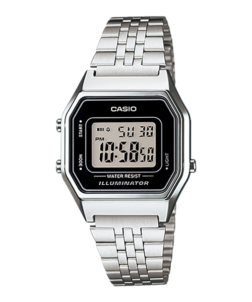  [Pin Miễn Phí Trọn Đời] LA680WA-1DF - Đồng hồ Casio Nữ - Tem vàng chống giả 