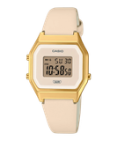  [Pin Miễn Phí Trọn Đời] LA680WEGL-4 - Đồng hồ Casio Nữ - Tem vàng chống giả 