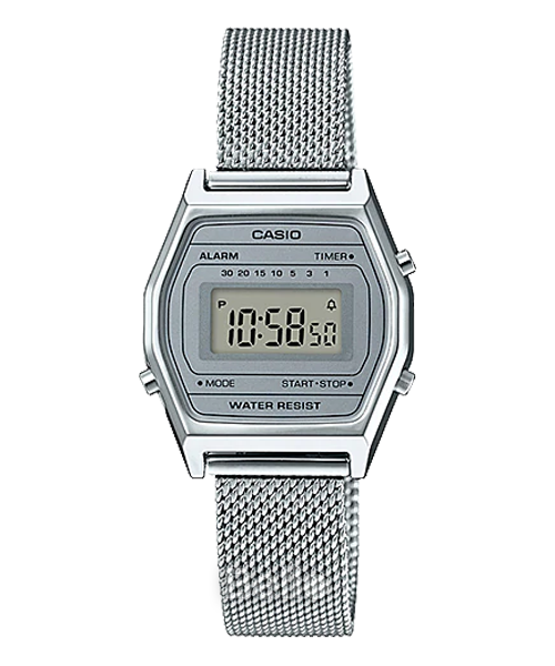  [Pin Miễn Phí Trọn Đời] LA690WEM-7DF - Đồng hồ Casio Nữ - Tem vàng chống giả 