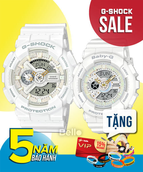  [LIMITED] Casio G-Shock Đôi LOV-17A-7A - Uy tín từ 2009, Tem vàng chống giả, Bảo hành 5 năm, Pin miễn phí trọn đời 