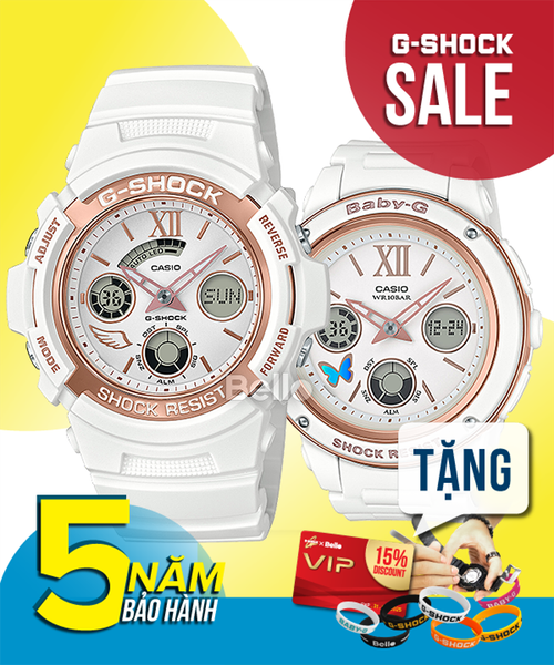  [LIMITED] Casio G-Shock Đôi LOV-18A-7A - Uy tín từ 2009, Tem vàng chống giả, Bảo hành 5 năm, Pin miễn phí trọn đời 