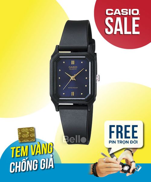  Casio LQ-142E-2ADF - Uy tín từ 2009, Tem vàng chống giả, Bảo hành 1 năm, Pin miễn phí trọn đời 