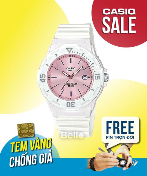  Casio LRW-200H-4E3VDF - Uy tín từ 2009, Tem vàng chống giả, Bảo hành 1 năm, Pin miễn phí trọn đời 