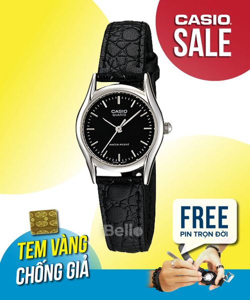  Casio LTP-1094E-1ARDF - Uy tín từ 2009, Tem vàng chống giả, Bảo hành 1 năm, Pin miễn phí trọn đời 