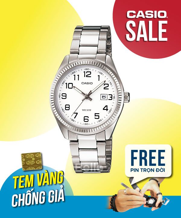  Casio LTP-1302D-7BVDF - Uy tín từ 2009, Tem vàng chống giả, Bảo hành 1 năm, Pin miễn phí trọn đời 