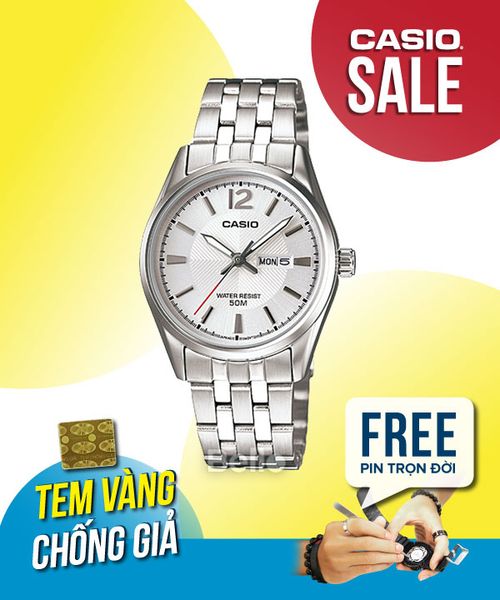  Casio LTP-1335D-7AVDF - Uy tín từ 2009, Tem vàng chống giả, Bảo hành 1 năm, Pin miễn phí trọn đời 