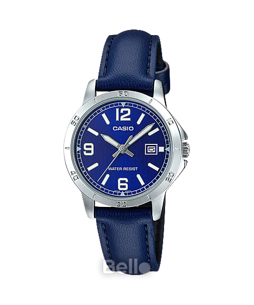  Casio LTP-V004L-2BUDF - Uy tín từ 2009, Tem vàng chống giả, Bảo hành 1 năm, Pin miễn phí trọn đời 