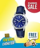  Casio LTP-V004L-2BUDF - Uy tín từ 2009, Tem vàng chống giả, Bảo hành 1 năm, Pin miễn phí trọn đời 