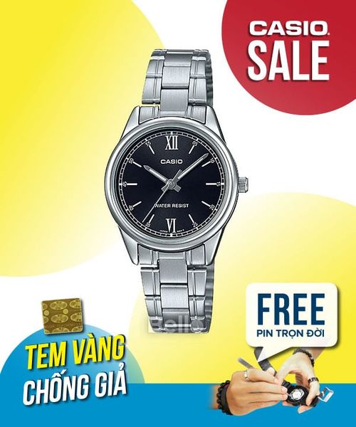  Casio LTP-V005D-1B2UDF - Uy tín từ 2009, Tem vàng chống giả, Bảo hành 1 năm, Pin miễn phí trọn đời 