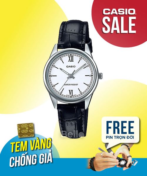  Casio LTP-V005L-7B2UDF - Uy tín từ 2009, Tem vàng chống giả, Bảo hành 1 năm, Pin miễn phí trọn đời 