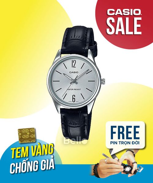  Casio LTP-V005L-7BUDF - Uy tín từ 2009, Tem vàng chống giả, Bảo hành 1 năm, Pin miễn phí trọn đời 
