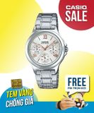  [Pin Miễn Phí Trọn Đời] LTP-V300D-7A2UDF - Đồng hồ Casio Nữ - Tem vàng chống giả 