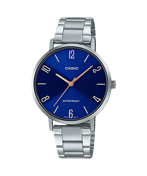  Casio LTP-VT01D-2B2UDF - Uy tín từ 2009, Tem vàng chống giả, Bảo hành 1 năm, Pin miễn phí trọn đời 