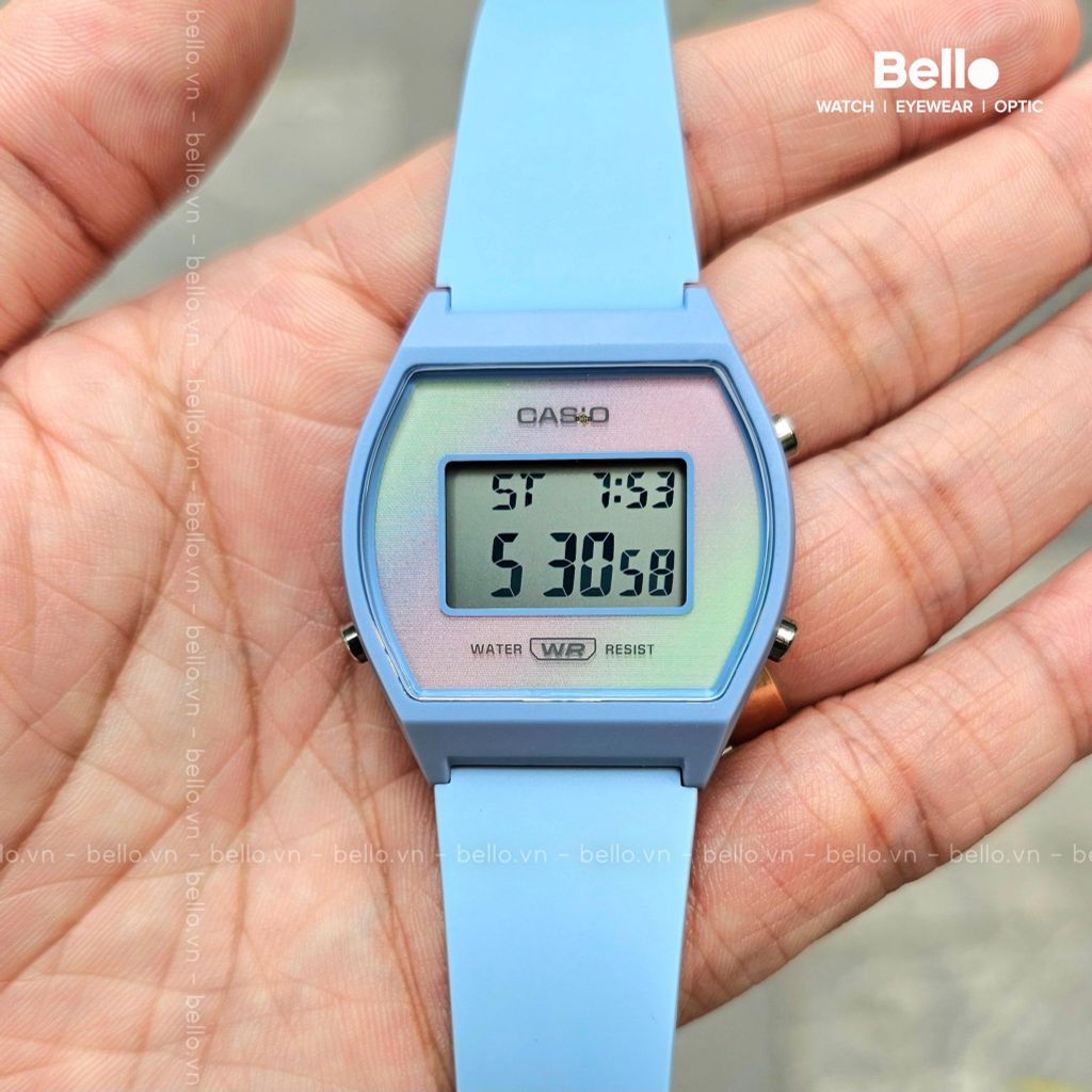  Casio LW-205H-2A - Uy tín từ 2009, Tem vàng chống giả, Bảo hành 1 năm, Pin miễn phí trọn đời 