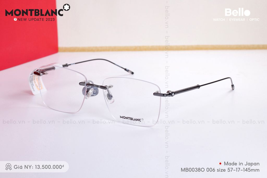  MontBlanc MB0038O 006 sale 20% + tặng tròng kính chống chói loá lái xe ngày và đêm 