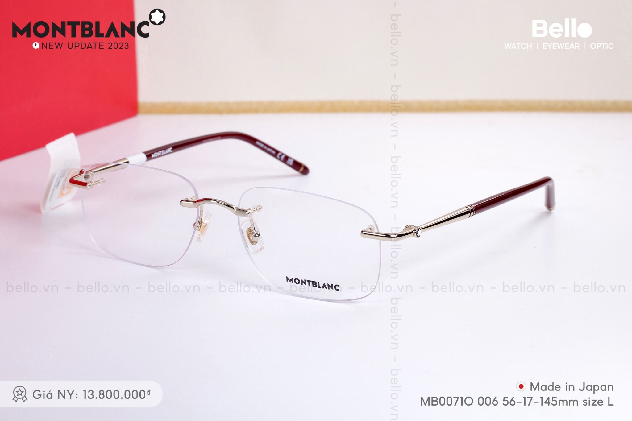  Gọng Kính Montblanc MB0071O 006 chính hãng GIÁ TỐT LIÊN HỆ 0948.74.5959 (Mrs.Hà) 
