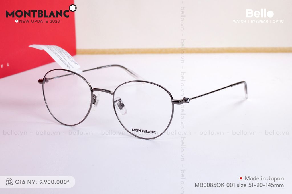  Gọng Kính Montblanc MB0085OK 001 chính hãng GIÁ TỐT LIÊN HỆ 0948.74.5959 (Mrs.Hà) 