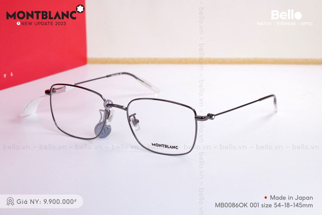  Gọng Kính Montblanc MB0086OK 001 chính hãng GIÁ TỐT LIÊN HỆ 0948.74.5959 (Mrs.Hà) 