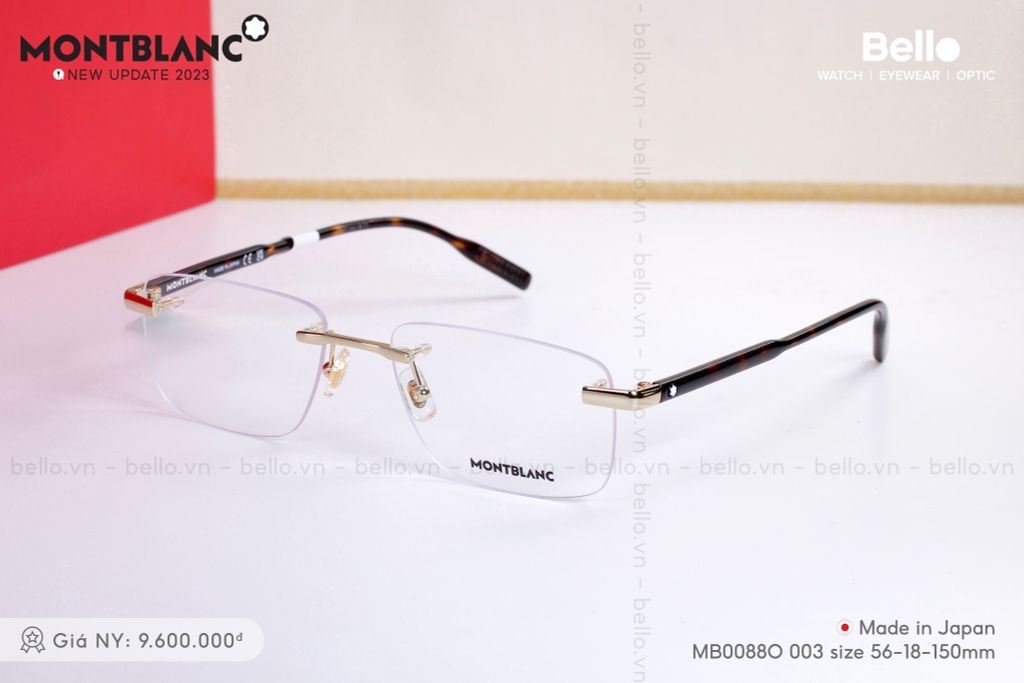  Gọng Kính Montblanc MB0088O 003 chính hãng GIÁ TỐT LIÊN HỆ 0948.74.5959 (Mrs.Hà) 