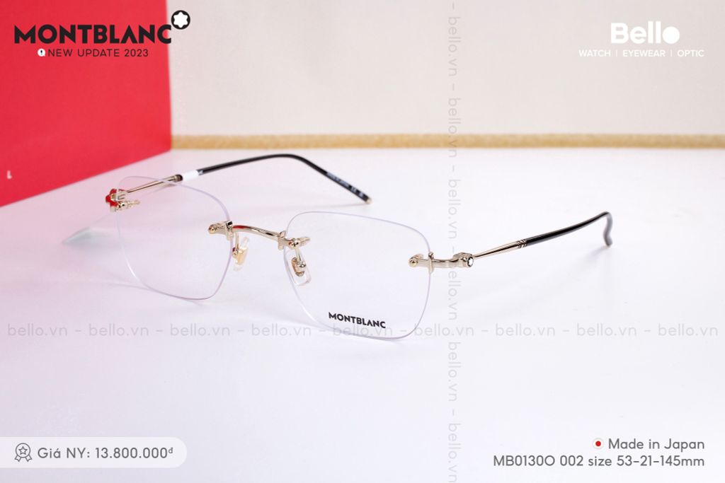  Gọng Kính Montblanc MB0130O 002 chính hãng GIÁ TỐT LIÊN HỆ 0948.74.5959 (Mrs.Hà) 