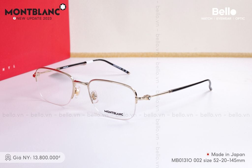  Gọng Kính Montblanc MB0131O 002 chính hãng GIÁ TỐT LIÊN HỆ 0948.74.5959 (Mrs.Hà) 