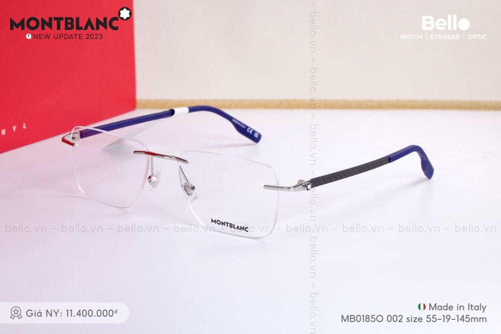  Gọng Kính Montblanc MB0185O 002 chính hãng GIÁ TỐT LIÊN HỆ 0948.74.5959 (Mrs.Hà) 
