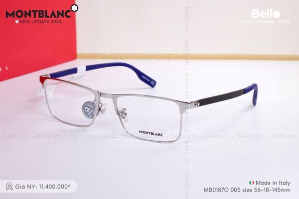  Gọng Kính Montblanc MB0187O 005 chính hãng GIÁ TỐT LIÊN HỆ 0948.74.5959 (Mrs.Hà) 