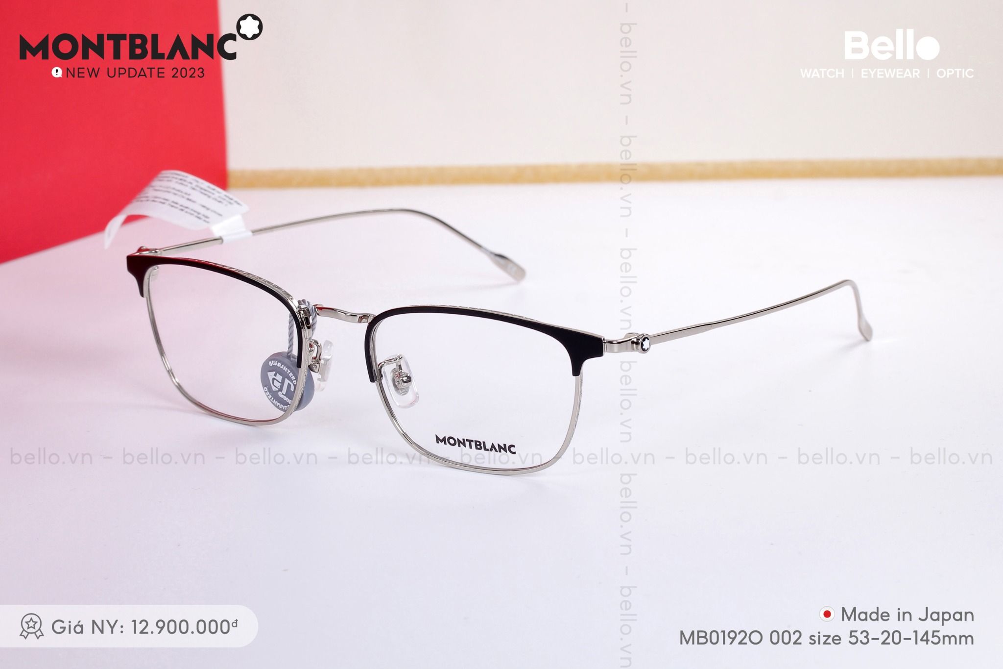  MontBlanc MB0192O 002 sale 20% + tặng tròng kính chống chói loá lái xe ngày và đêm 