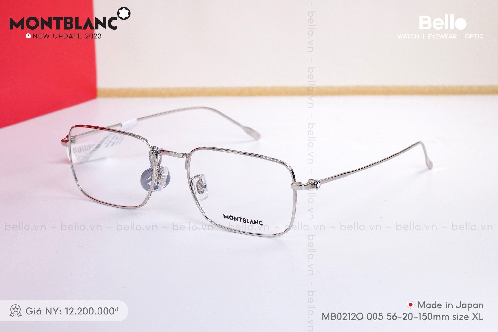 Gọng Kính Montblanc MB0212O 005 chính hãng GIÁ TỐT LIÊN HỆ 0948.74.5959 (Mrs.Hà) 